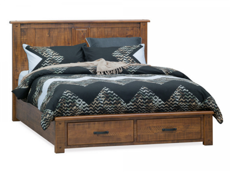 Longyard King Bed Frame with storage drawers VIP Furniture LaZBoy